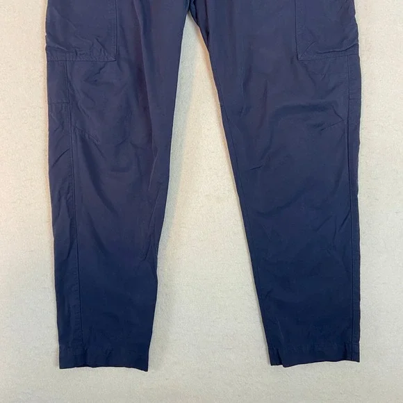 Nike Mens Cargo Pants Navy Blue Lightweight Athletic Joggers Size Medium - Picture 3 of 7